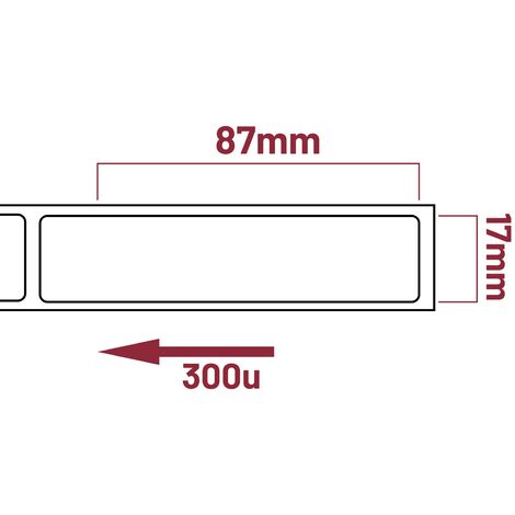 ROTOLI DI ETICHETTE ADESIVE PLASTICHE IMPERMEABILI COMPATIBILI