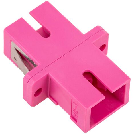 Cablemarkt Adattatore In Fibra Ottica Simplex Om Multimodale Rosa Da Sc A Sc