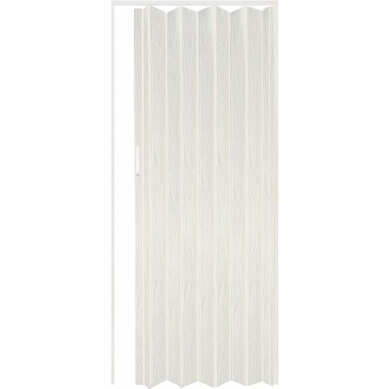 Porte pliante King Home en PVC avec poignée en plastique et