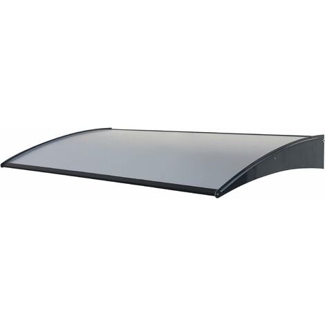 Auvent en aluminium D. 75 L. 140 avec couvercle