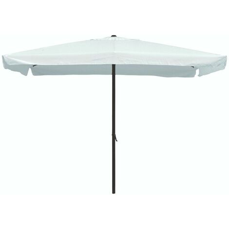 Garden – Parasol droit 2x3 m – Structure en acier – Couverture en polyester 160 gr/m² – Hauteur 2,4 m – Ouverture pour ventilation (1/3)