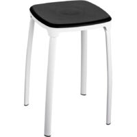 TABOURET EN POLYPROPYLÈNE GRIS PIGEON