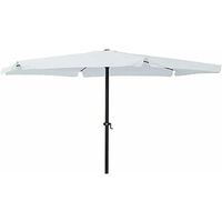 Parasol Ø 3 m x 2,4 h mt blanc