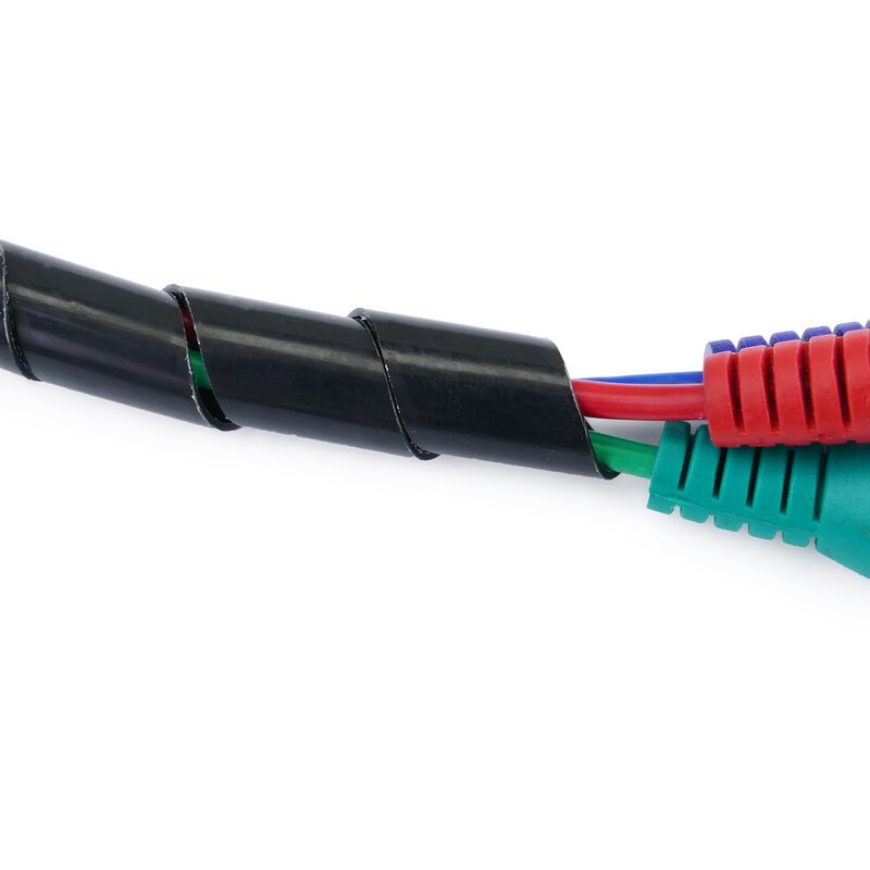Cache Cable, 3m16mm Gaine Souple Electrique Cable Management pour