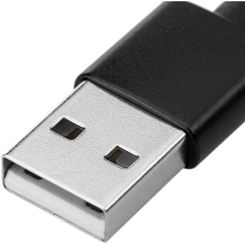 Mobigear Nylon - Câble USB-A vers USB-C 2 mètres - Rose doré 545182 