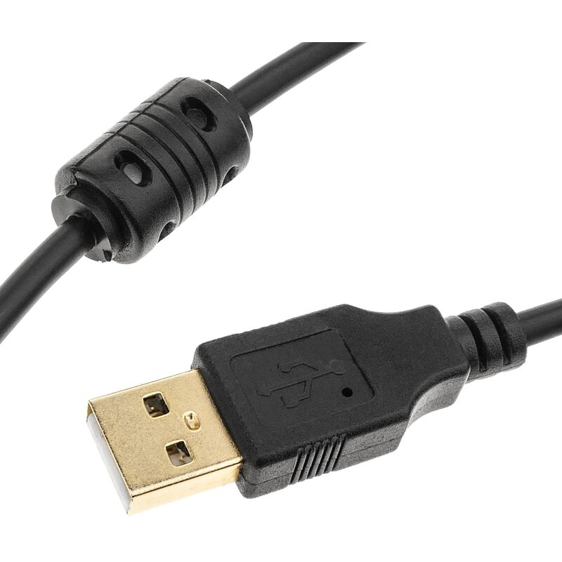 Câble d'alimentation pour périphérique Super USB 2.0 de 10 m (AM/MiniUSB BM)