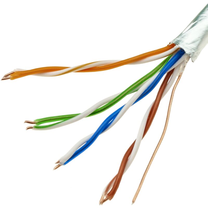 Fil cable epais de 1mm couleur acier gaine vendu coupé à 1 mètre