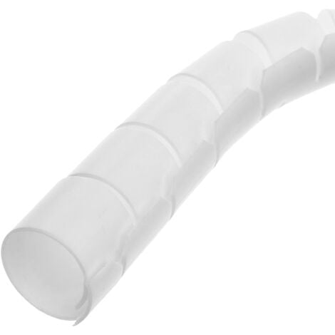 Cache-câble 30 - 35 mm Blanc 10 m