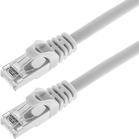 Cable Ethernet 10m, Cable Rj45 Cat 6 Câble Réseau Plat Intérieur