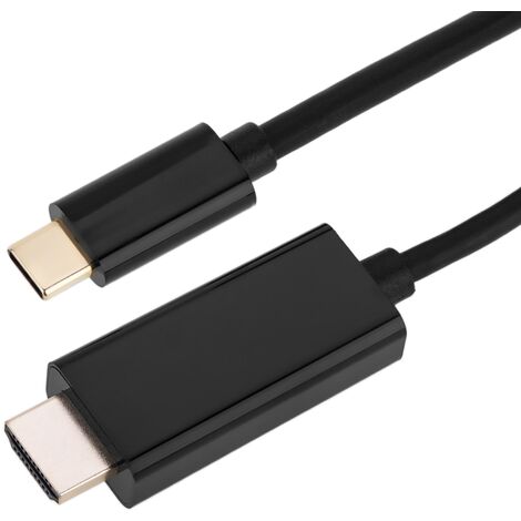 Câble USB-C vers HDMI de 3 Mètres, Résolution 4K Full HD à 30 Hz