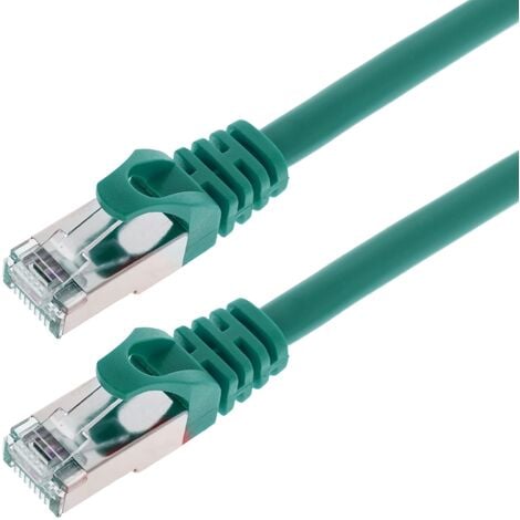Câble Réseau Ethernet RJ45 Cat6 UTP Bleu - 10,7m -  France