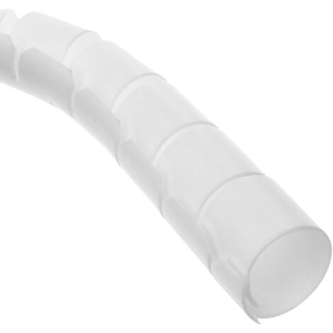 Cache-câble 20 - 25 mm Blanc 5 m