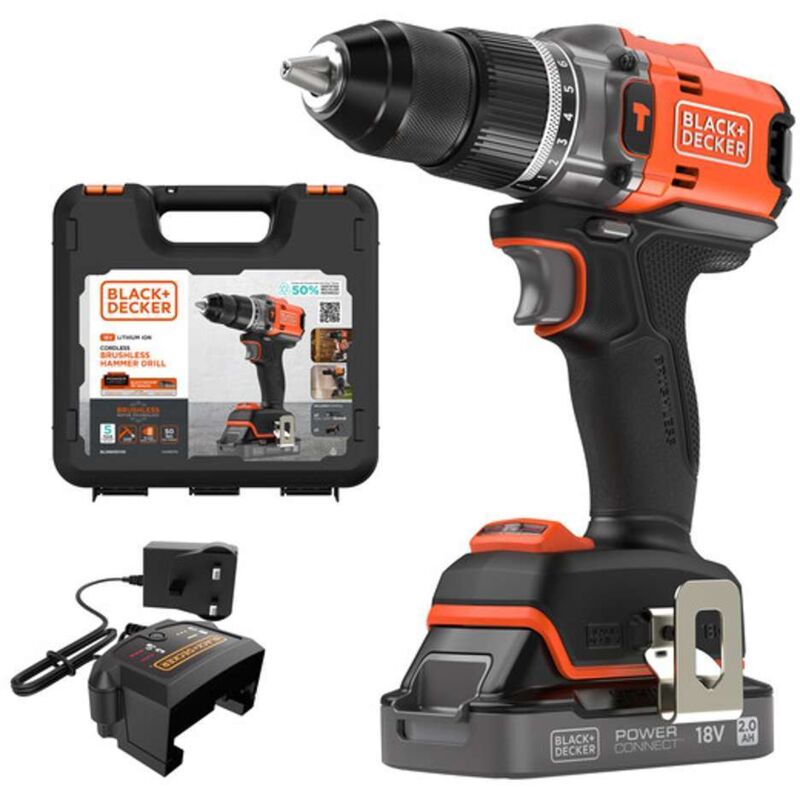 Perceuse Percussion Black Et Decker 18v