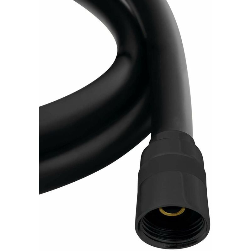 Flexible de douche Noir mat QUADRI - CRISTINA ONDYNA PD44313