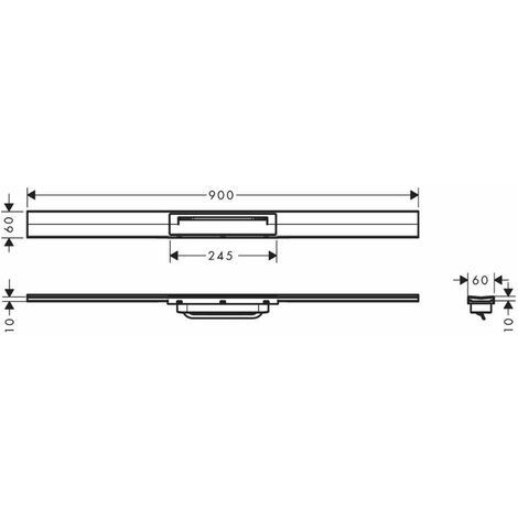 Siphon de douche RainDrain Spot Hansgrohe