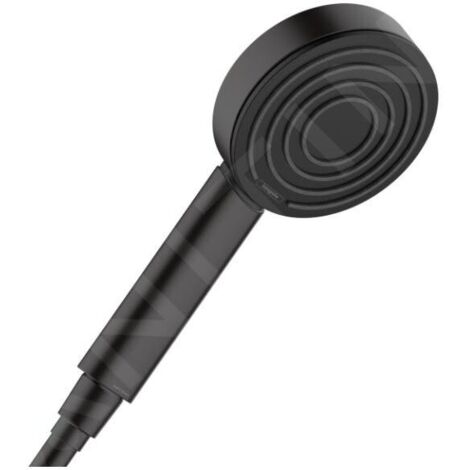 Hansgrohe Pulsify S - Pommeau de douche Activation 105, 1 jet, noir mat 24120670 (1/5)