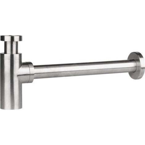 Sapho Minimal - Siphon de lavabo 1 1/4", inox MI036 (1/3)