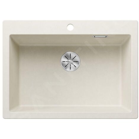 Blanco Pleon 8 - Évier en silgranit, 70x51 cm, InFino, blanc doux 527140 (1/3)