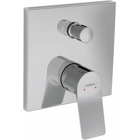 Hansgrohe Vivenis - Mitigeur de baignoire encastré, 2 sorties, chrome 75415000