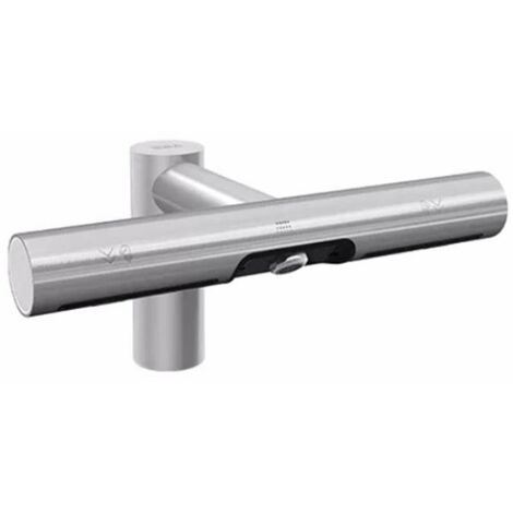 Mitigeur de lavabo électronique avec sécheur infrarouge – Acier inoxydable brossé – Hauteur 152 mm – Longueur bec 182 mm – 8596220013118 – Jet Dryer