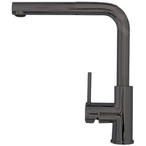 Alveus Zeos Monarch - Mitigeur d'évier avec bec extractible, anthracite 1136504 (1/2)