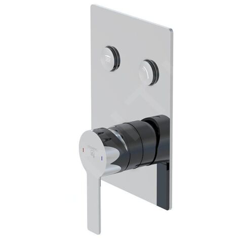 Steinberg 390 - Mitigeur encastré pour 2 sorties, chrome 390 2221 3 (1/3)