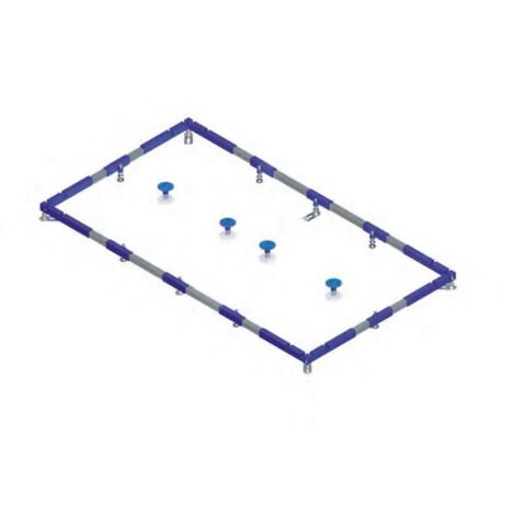 Villeroy & Boch Accessoires - Cadre de montage ViFrame pour receveurs à partir de 1000 x 1000 mm U91412200