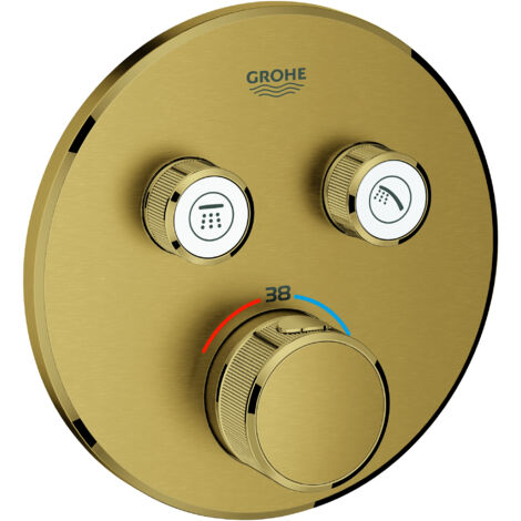 Thermostat Grohe Grohtherm SmartControl avec deux vannes darrêt,
