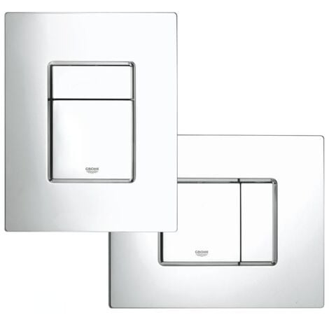 Grohe Rapid SL - Set de bâti-support, cuvette Arkas et abattant softclose, plaque de déclenchement Skate Cosmopolitan, chrome SANI11BA1102