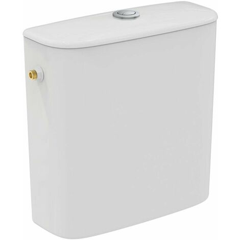 Ideal Standard Alpha - Réservoir de chasse d’eau, remplissage latéral, blanc alpin R027301 (1/2)