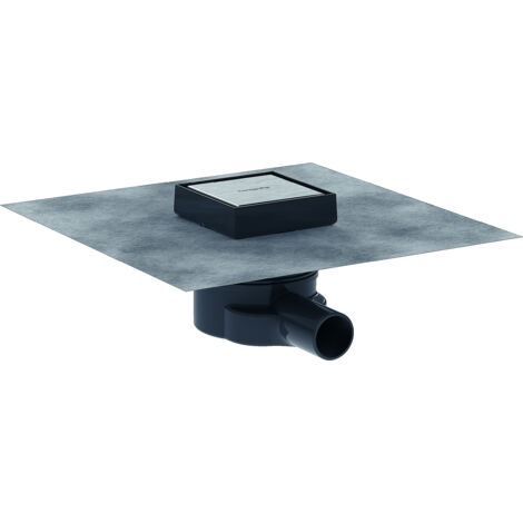 hansgrohe RainDrain Point, set complet, écoulement ponctuel,
