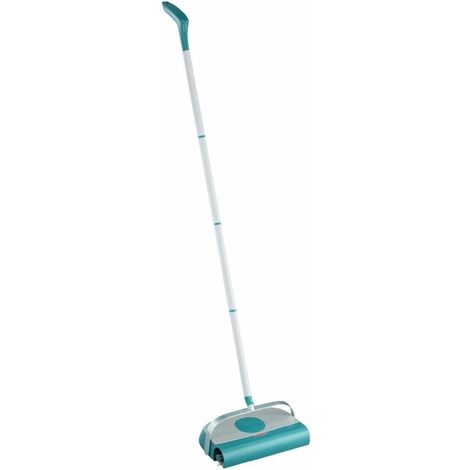 Leifheit – Balayeuse mécanique Regulus Supra 11950 – Brosse en caoutchouc pour sols lisses – Bac lavable – Poignée pliable 120 cm (1/10)