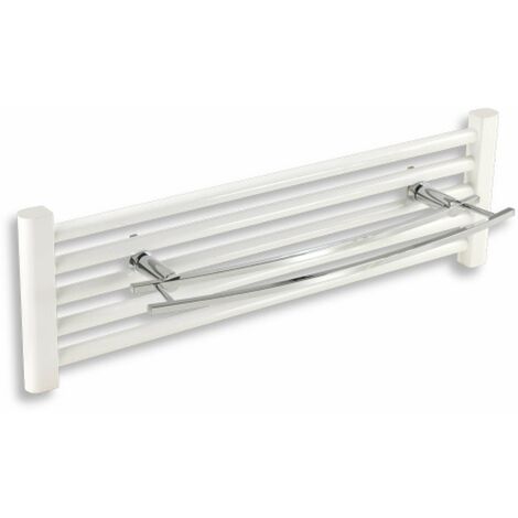 Novaservis Metalia 2 - Double porte-serviettes pour sèche-serviettes, 60 cm, chrome 6225/1,0 (1/2)