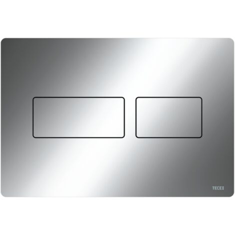 Tece TECEsolid - Commande de chasse d'eau, chrome brillant 9240431