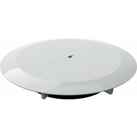Geberit Accessoires - Cache bonde d 90 mm, pour bonde de douche, blanc alpin 150.265.11.1 (1/2)