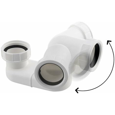 Polysan Accessoires - Siphon avec écrou-raccord 72693
