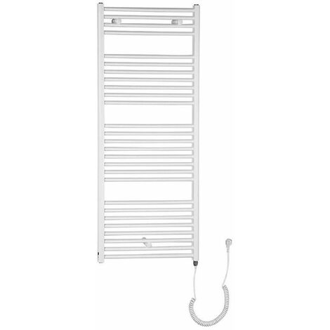 Aqualine - Sèche-serviettes Direct-E, 60x132 cm, 600W, blanc ILE36T (1/5)