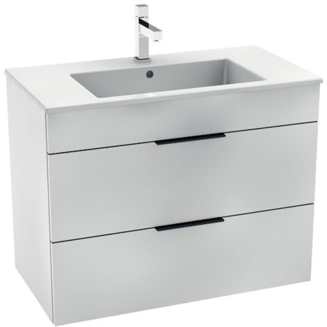Jika Cube - Meuble avec lavabo, 790x422x622 mm, blanc H4537621763001 (1/5)