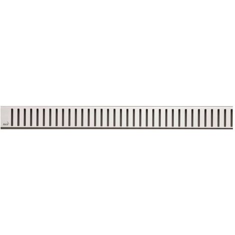 Alca - Grille pour caniveau à douche d'angle 75 cm, inox mat PURE-750M (1/3)