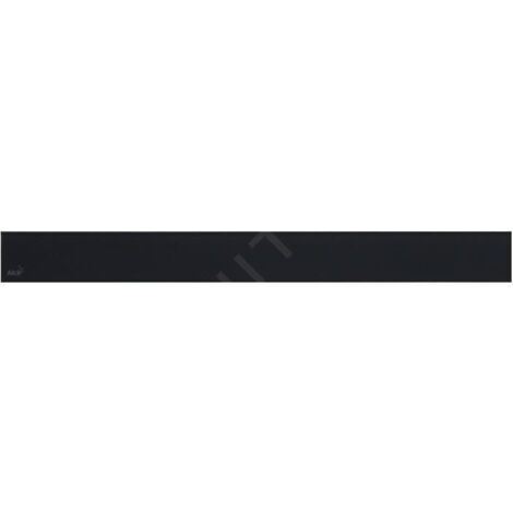 Alca Grilles - Grille pour caniveau de douche linéaire 95 cm, verre/noir GL1204-950 (1/3)