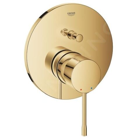 Mitigeur bain-douche monocommande encastré – Finition cool sunrise – Débit 27 l/min – Pression 3 bar – Compatible GROHE Rapido SmartBox (1/5)
