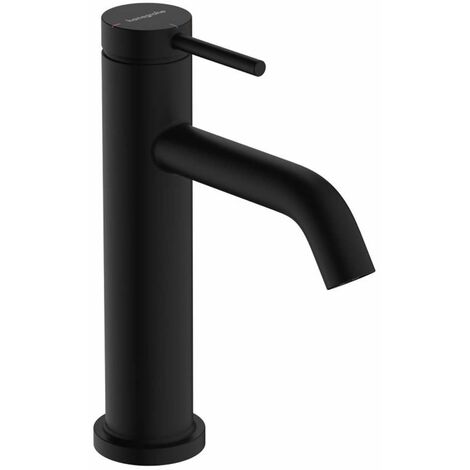 Hansgrohe – Mitigeur de lavabo monocommande avec vidage – Finition noir mat – Technologie CoolStart pour économie d'eau – 73314670