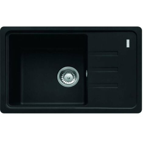 Franke Malta - Évier en fragranit BSG 611-62, 62x44 cm, noir mat 114.0661.515