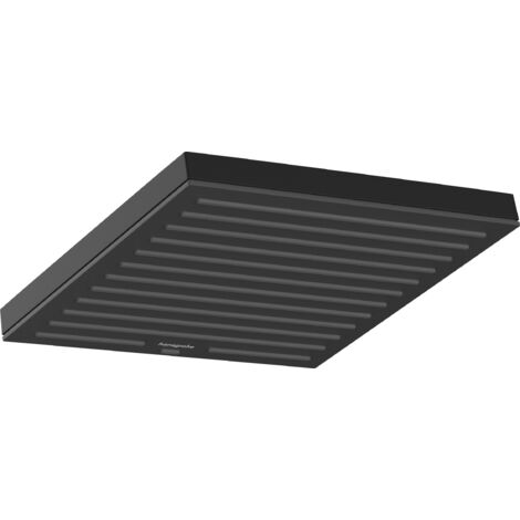 Hansgrohe Pulsify E - Douche de tête, 26x26 cm, EcoSmart, noir mat 24331670