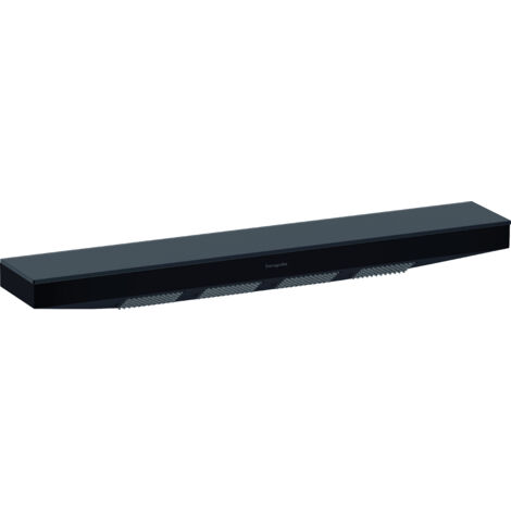 Hansgrohe Rainfinity - Douche de cou avec étagère, noir mat 26243670