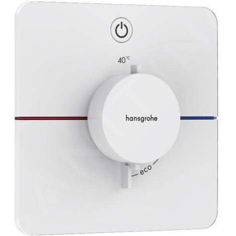Hansgrohe ShowerSelect Comfort - Mitigeur thermostatique encastré, blanc mat 15581700