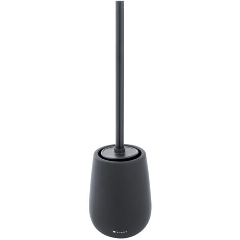 Nimco Tabo brosse de toilette, brosse de toilette, récipient en céramique noir TA 3194-90 (1/2)