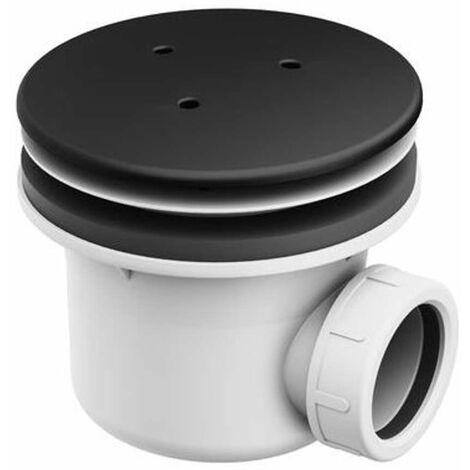 Ravak - Garniture de vidage pour receveurs de douche, noir mat X01749 (1/2)