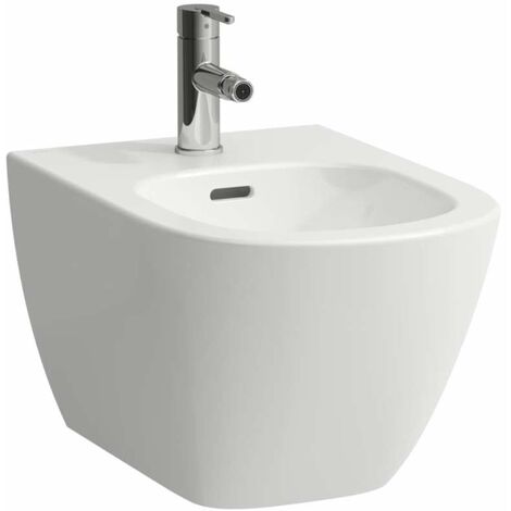 Laufen Lua - Bidet suspendu, trou pour robinet, blanc H8300810003021 (1/2)