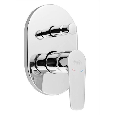 Aqualine Lotta - Mitigeur encastrable, pour 2 sorties, chrome LT742 (1/2)